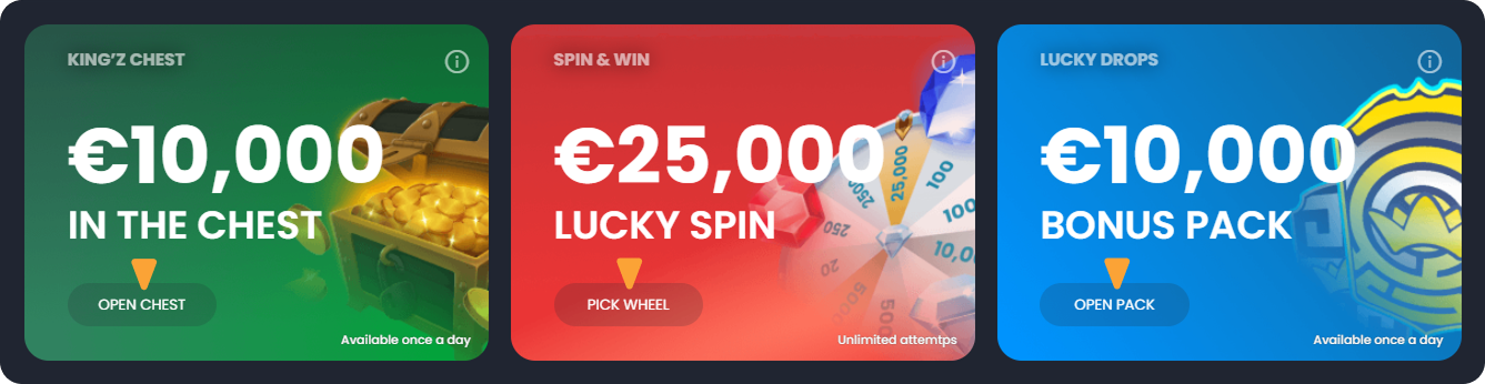 Kingz Bonanza at Bitkingz Kingz Bonanza